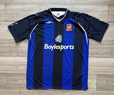 Sunderland Home Maillot de foot 2008 - 2009. Sponsored by Boylesports