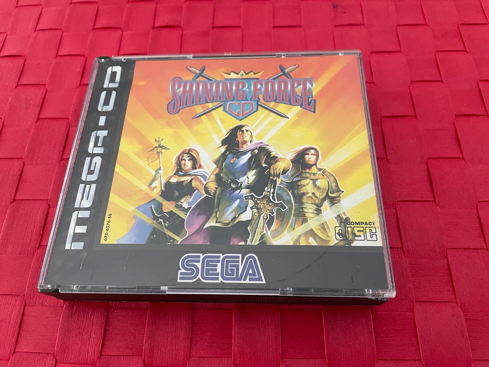 SHINING FORCE CD !!!!! SEGA MEGA CD