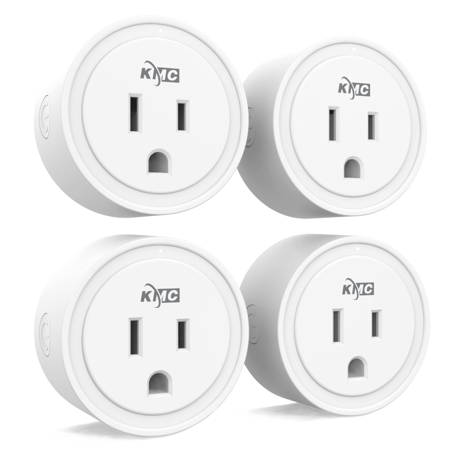 Smart Plug Mini 4-Pack Wi-Fi Outlets for Smart Home Remote Control Lights a-image