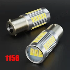Super Bright LED 1156 P21W 7506 Reverse Backup Light White Bulb 2PC 6000K Bulbs