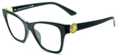 VERSACE 3341-U GB1 50mm Eyewear GESTELL NEU Brille RX Optical Eyeglasses - Italy