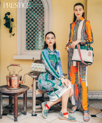 Tory Burch 6 Hicks Garden Party KIA Bow Blouse Shirt S M 2018 for