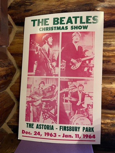 THE BEATLES - CHRISTMAS SHOW - Concert POSTER - FINSBURY PARK 1963 1964 - 14x22” - Picture 3 of 8