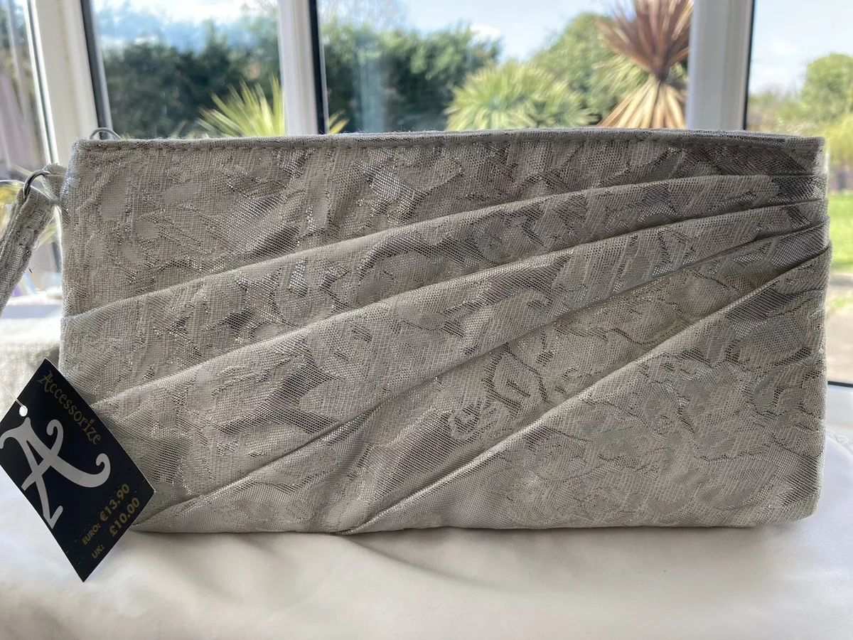 Monsoon silver online bag
