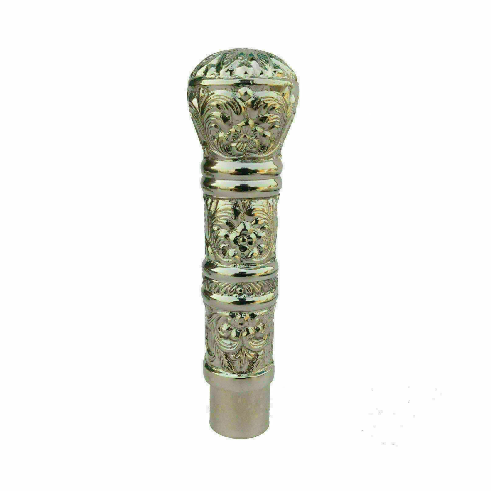 Solid Brass Long Brass Head Handle For Antique Sa… - image 1