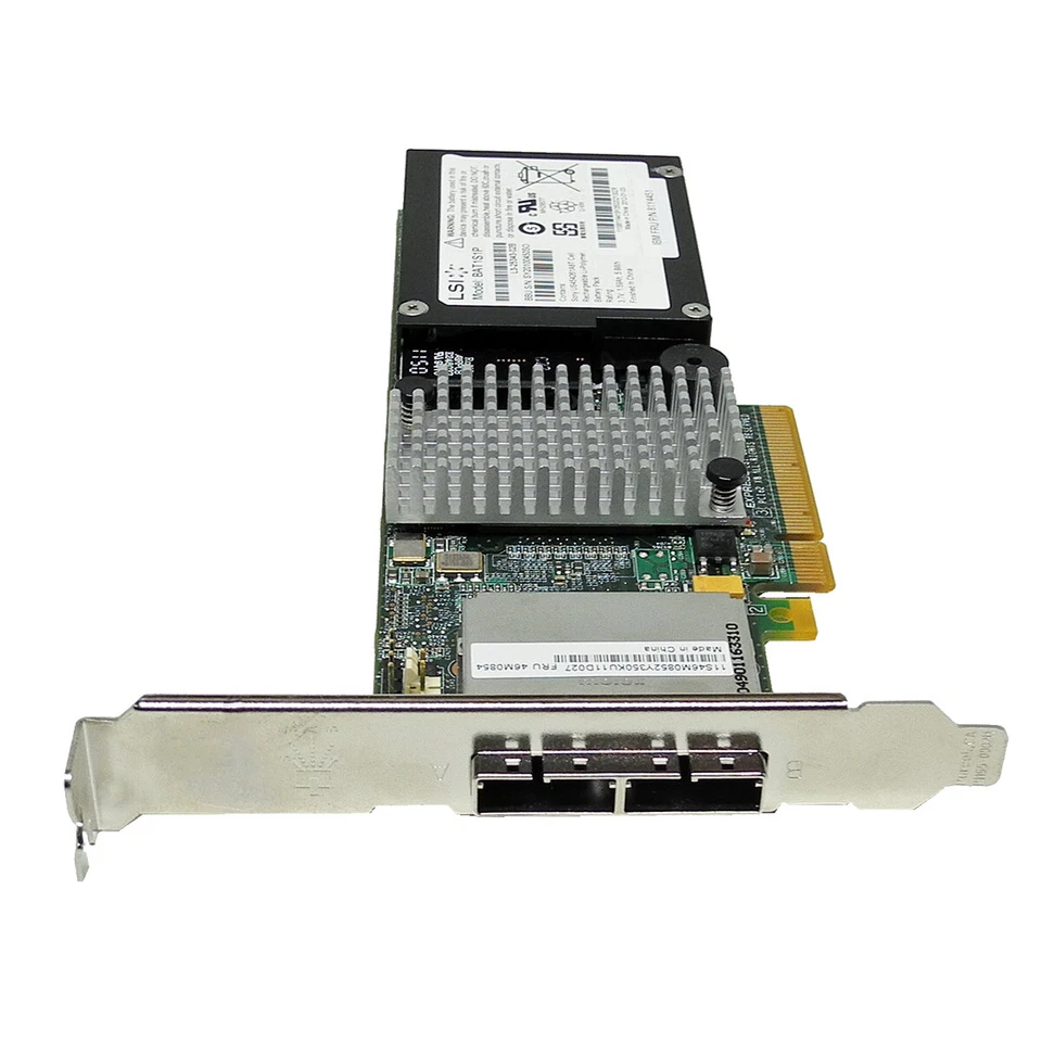IBM ServeRAID M5025 6Gb/s 512MB Cache RAID Controller 46C8931 46M0854 + BBU - Image 3 of 3