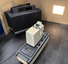 Vintage Dukane 28A81A Dukane Micromatic II Sound Filmstrip Projector with Case