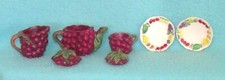 Vintage Doll Miniature Tea Set