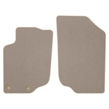 Velours Fußmatten für Peugeot 207 CC Bj. 2007 – 2015 Passform VORNE BEIGE STD