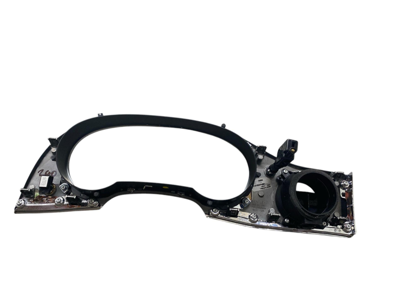 2016-2020 BENTLEY BENTAYGA OEM SPEEDOMETER INSTRUMENT CLUSTER BEZEL W/ AIR VENT