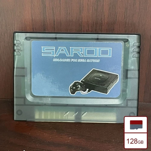 SAROO Saturn Game Programmer + 128GB A2 SD Card for Drive-free Writer for SEGA