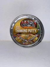 CRAZY AARON'S Mini Thinking Pty ~Made USA~ Stocking Stuffer SPARKLE Tin ~ SEALED