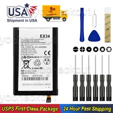 New Replacement Battery EX34 For Motorola XT1053 Moto X 1St Gen Tool USA