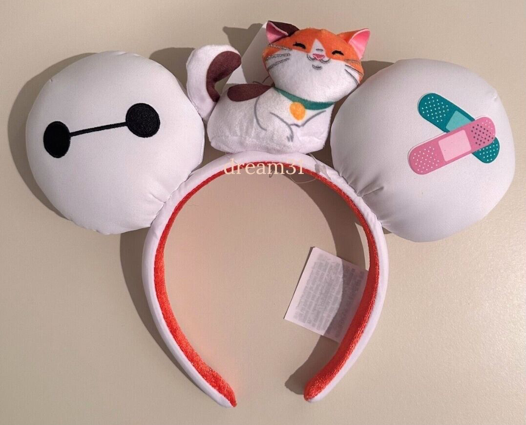 Disney Parks Big Hero 6 - Baymax and Mochi Minnie Mouse Ears  display picture 2