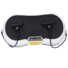 Vibration Plate Whole Body Vibration Fitness Platform Exercise Machine White