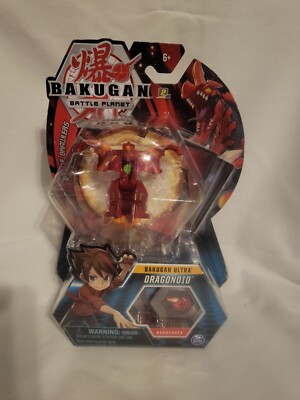 Bakugan Battle Planet Battle Brawlers Dragonoid Ultra NIB Bakucores 2t