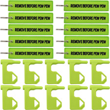 Universal  Chamber Safety Flag for Rifle Handgun Shotgun10 Flags with 10 Bright
