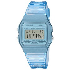 Casio F-91WS-2CF Transparent Watch