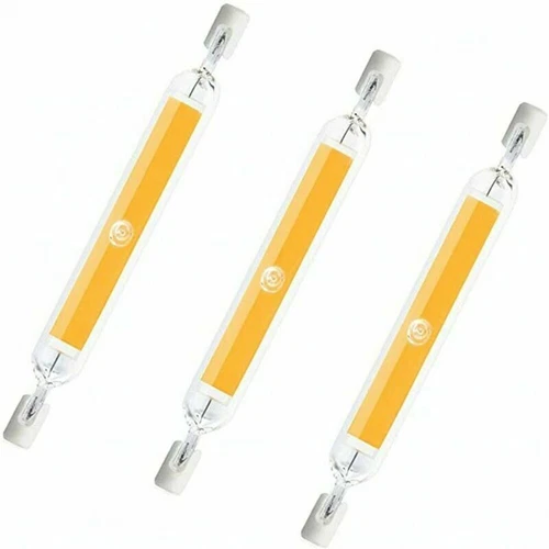 LED R7S 118mm 78mm 12W/6W Regulable COB Reemplazar Halógeno 220V Tubo de Vidrio Bombilla - Imagen 9 de 25