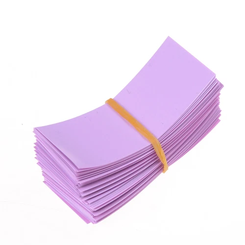 100x 18650 Battery Wrap PVC Heat Shrink Tubing Pre-cut Precut QH - Picture 6 of 16