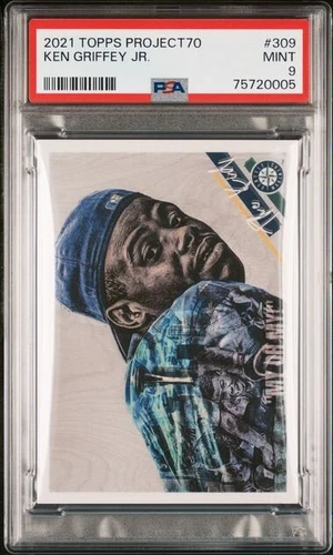 2021 Topps Project70 #309 Ken Griffey Jr. PSA 9 Mint