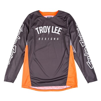 Troy Lee Designs GP Pro Motocross Jersey Boltz Dark Grey/Neon Orange XL