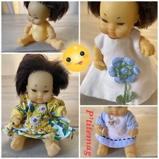 Ancienne petite poupée Famosa Asiatique 13,5 cm