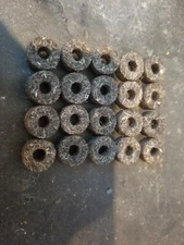 20 pcs felt washers spacers sleeves 1/2" * 1/4". 1/4" center hole