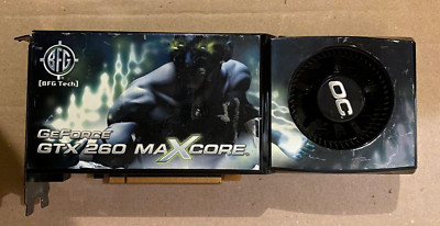 BFG Tech MaXcore RGTX260MC8960CDE GeForce GTX 260 896MB 448Bit GDDR3 SLI Grafikk