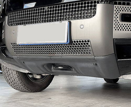 Black Front UnderShield Fits for Land Rover Defender 90 110 2020-2025 - Picture 10 of 12