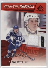 2023-24 Upper Deck SP Game Used CHL Edition Red Jerseys David Goyette #14 7m7