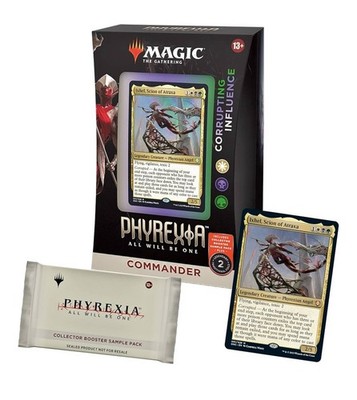 Magic MTG Phyrexia All Will Be One Corrupting Influence Commander Deck ENG