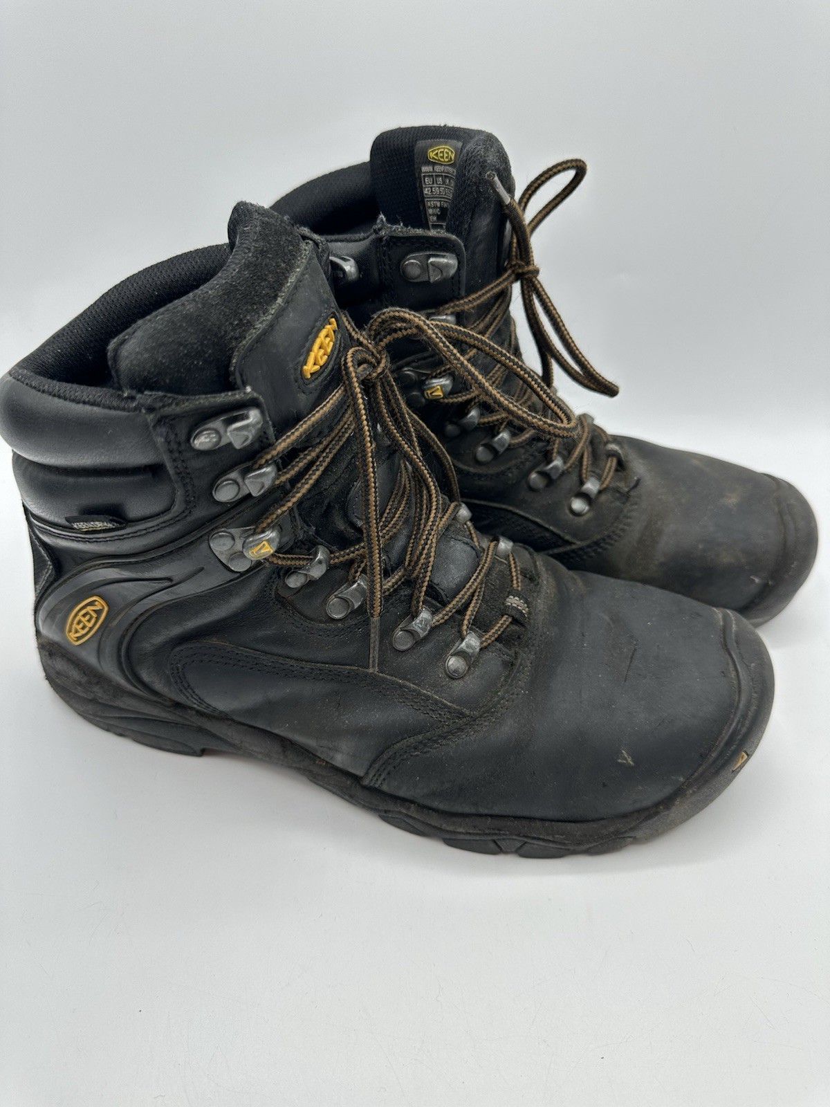 Keen 1011357D Stivali di Sicurezza Uomo LOUISVILLE 6" Impermeabili Punta Acciaio Taglia 9 5 D