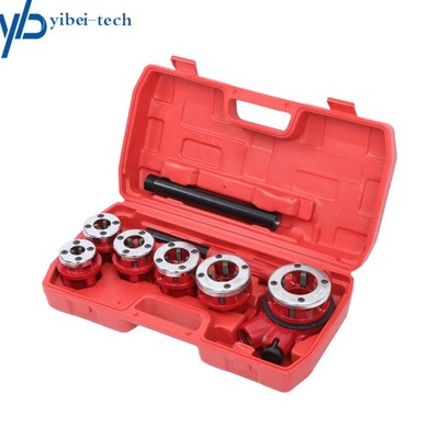 NPT Manual Ratchet Pipe Thread Pipe Reel 6Pack 1/4'' NPT to 1-1/4'' NPT W/Box