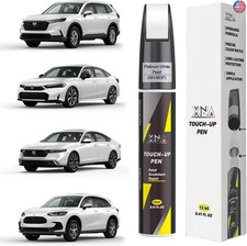 XNA Platinum White Pearl NH-883P for Honda Touch Up Paint, Car Scratch Remover