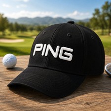 PING Embroidered Golf Hat  New Adjustable Bas...