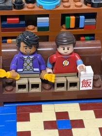 LEGO Ideas: The Big Bang Theory (21302) No Box Incomplete See Read