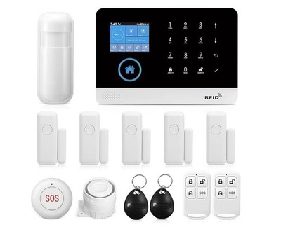 Home Security System, Wireless Alarm Door Window Motion Sensors. No Subscription