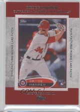 2013 Topps Manufactured Rookie Card Patch Bryce Harper #RCP-24 Patch 0rj7. rookie card picture