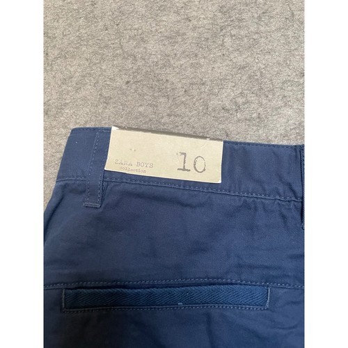 Zara Boys Collection Blue Shorts Size 10 Kids Casual Summer - Picture 5 of 12