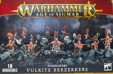 Warhammer AoS Fyreslayers Vulkite Berzerkers 10 NEW NO BOX