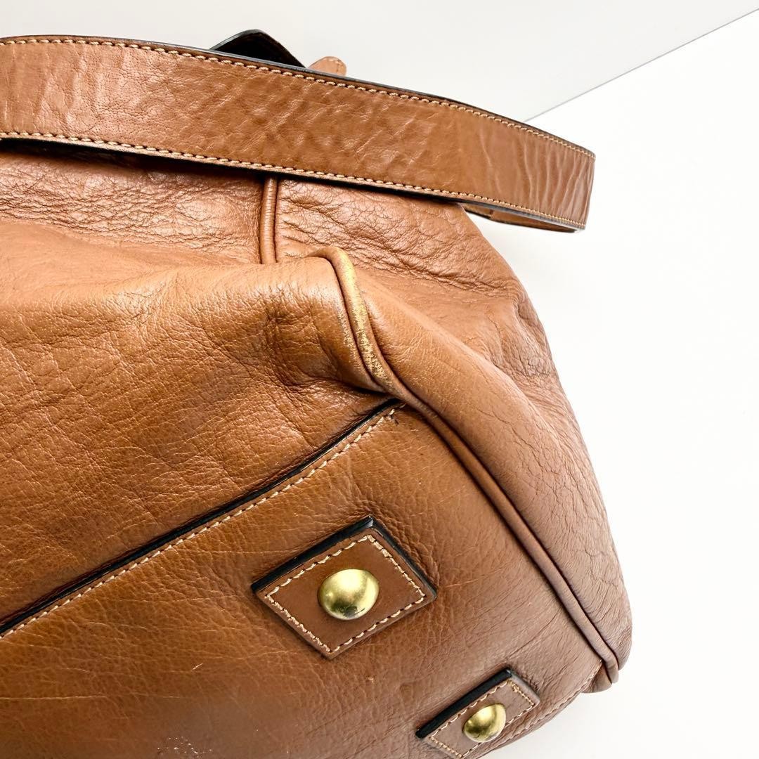Mulberry Alexa Large 2Way Bag Brown Leather Satchel Shoulder