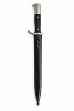 WWII German K98 Bayonet S84/98 J.H. Solingen w/ Matching Scabbard Original