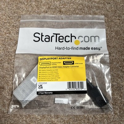StarTech (DP2HDMI) DisplayPort-auf-HDMI-Adapter - Adapter/Videokonverter