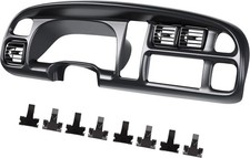 Dashboard Bezel Cover w/Vents Compatible with 1998-2002 Dodge Ram Pickup 1