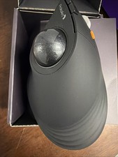 ProtoArc EM05 NL Vertical ERGONOMIC Wireless Violet Trackball Rechargeable Mouse