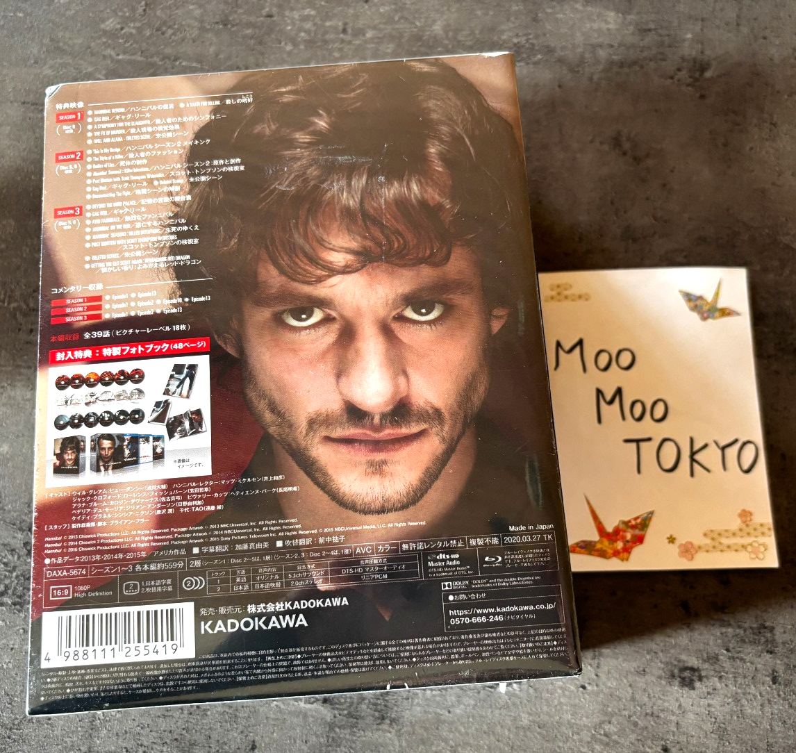 HANNIBAL Blu-ray Box Set Full Course Edition 18 Disc Drama Series