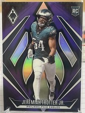 Jeremiah Trotter Jr. 2024 Phoenix Purple Fade #200 Clemson Eagles RC Rookie