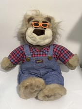 VTG Tyco Real Talkin' Bubba Bear Wise Crackin 17" Plush Sunglasses 1997 UNTESTED