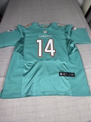 Nike Miami Dolphins Jarvis Landry #14 NFL On Field Game Aqua